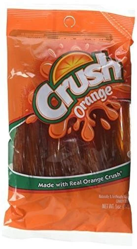 Kennys Juicy Orange Crush Twists 5 Ounce Bags, 12 ct.