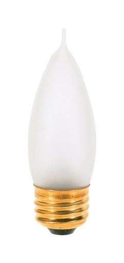 S3767 25W Chandelier Turn Tip Base Froste - Medium