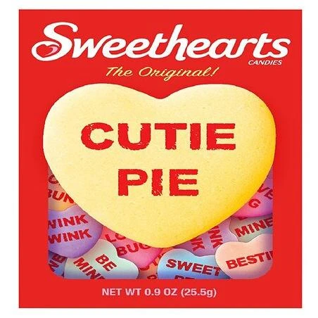 Sweethearts Candy - 0.9 Ounce Pack Of Classic Conversation Hearts