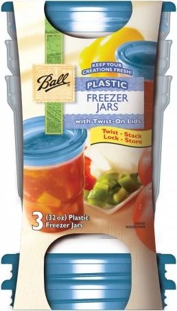 BALL PLASTIC FREEZER JAR