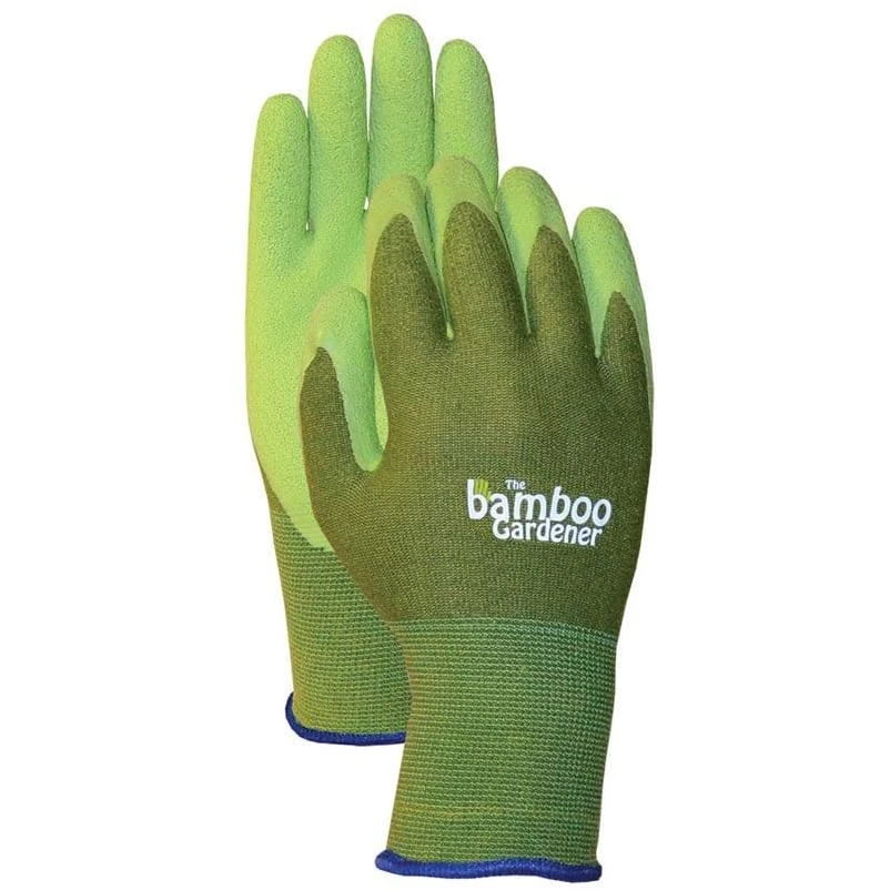 Glove C5301s Small Bamboo Gloves With Rubber Palm For Gardening