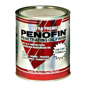 *Penofin Quart Western Red Cedar Transparent Red Label Ultra Premium Penetrating Oil Finish