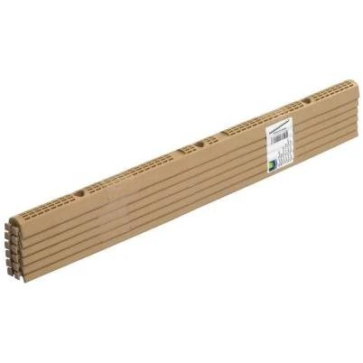 Palram 1-1/4 in. W X 24 in. L Plastic Vertical Closure Strips Beige