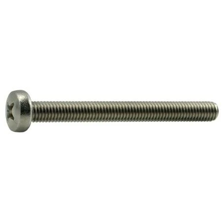 PH PN MACH SC SS 5MM-.8 X 50MM 8/BX