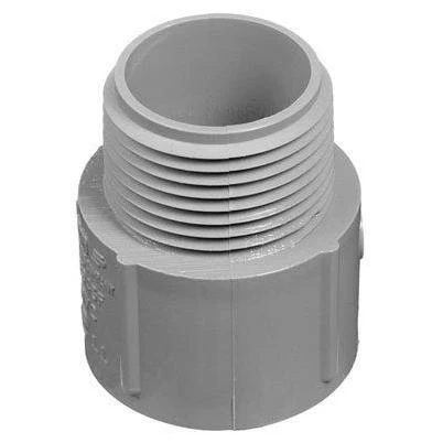 PVC Terminal Adapter, Electrical, 3/4-In.
