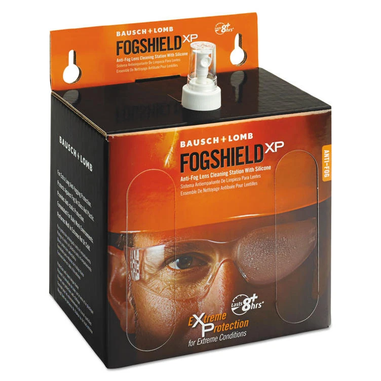 Fogshield Xp Disposable Lens Cleaning Station With 12 Oz Bottle And 1425 Tissues