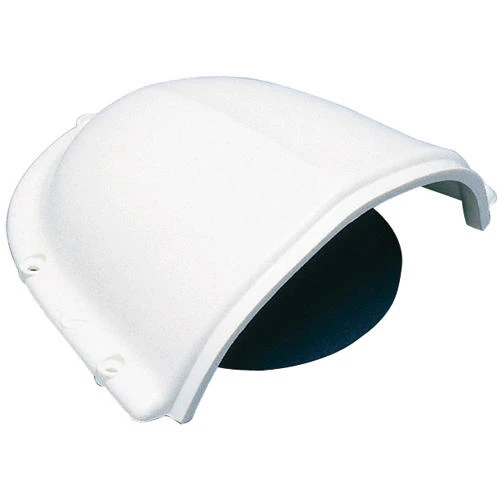 Clam Shell Vent, Pvc, 3" Height X 5-3/8" Width X 6-3/4" Length