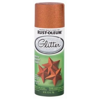 Specialty Glitter Spray Paint, Harvest Orange 10.25-oz.