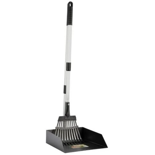 Precision Pet 6200-66215 Little Stinker Heavy Duty Poop Scoop - Large Pan With Rake