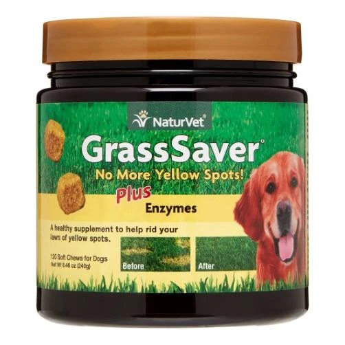NaturVet GrassSaver Soft Dog Chews, 120 Chews, 8.4 oz., 8.46 OZ