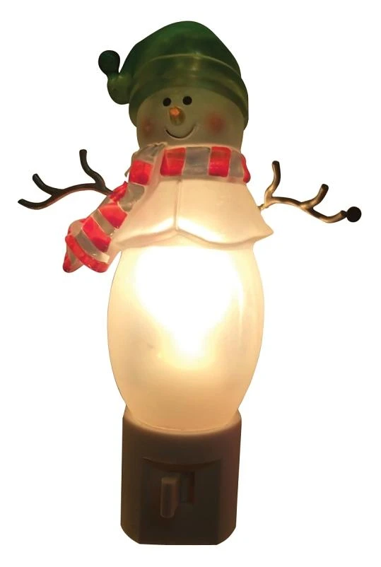 NIGHT LIGHT SNOWMAN