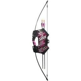 Lil Sioux 1071p Pink Recurve Archery Set For Youth Beginners