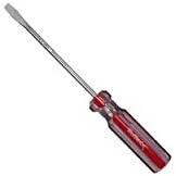 TOOLBASIX SD-02 Slotted Screwdriver, 3/16-Inch x 4-Inch