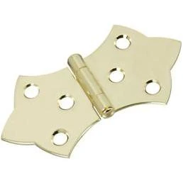 1" Brass Cabinet Hinges Pack Of 2 National Hardware Door Hinges N135-194