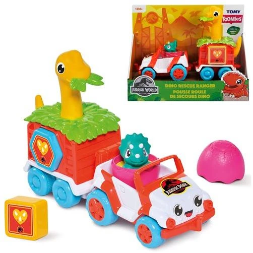 Jurassic World Jurassic Rescue Jeep Toy Vehicle With Action Figures