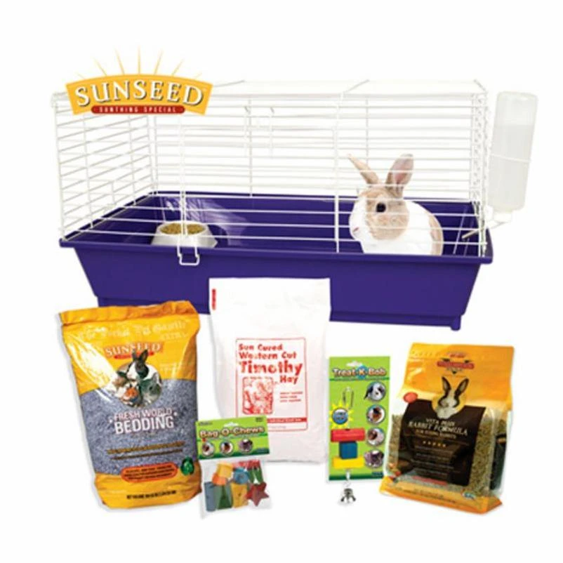 Ware Mfg. Inc. 01820 Hsh Sunseed Rabbit Starter Kit 28 X 17 X 15.5