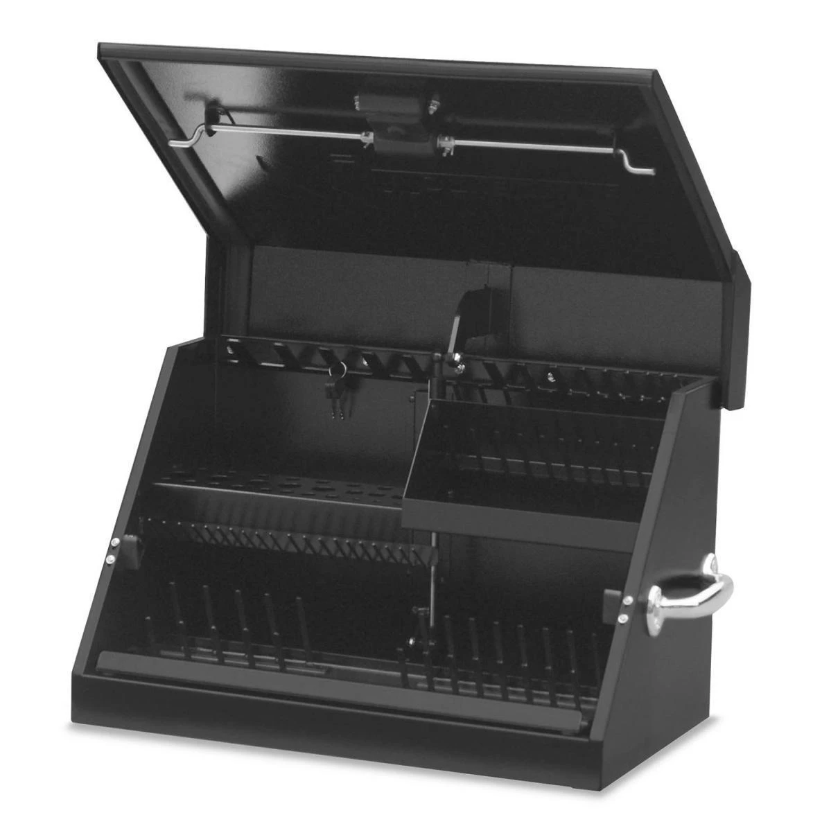 SE250B 26 x 18 in. Steel Triangle Toolbox&#44; Black