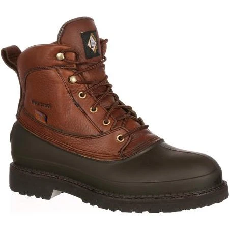 Lehigh Safety Shoes Swampers Unisex 6 inch Steel Toe Waterproof Work Boot Size 8.5(0)
