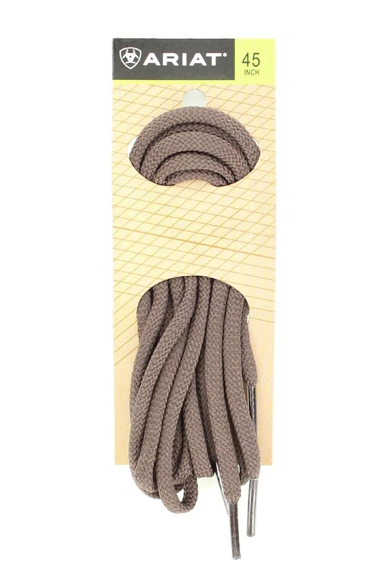 Ariat A2302402-72 45 in. Nylon Boot Lace Brown - Size 72