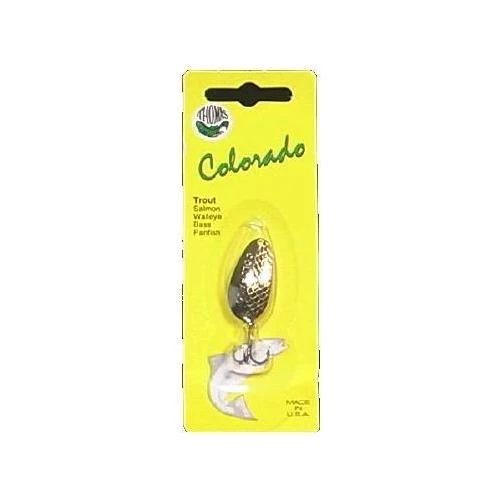 X702-ng Colorado Spinning Lure - Nickel/gold Finish