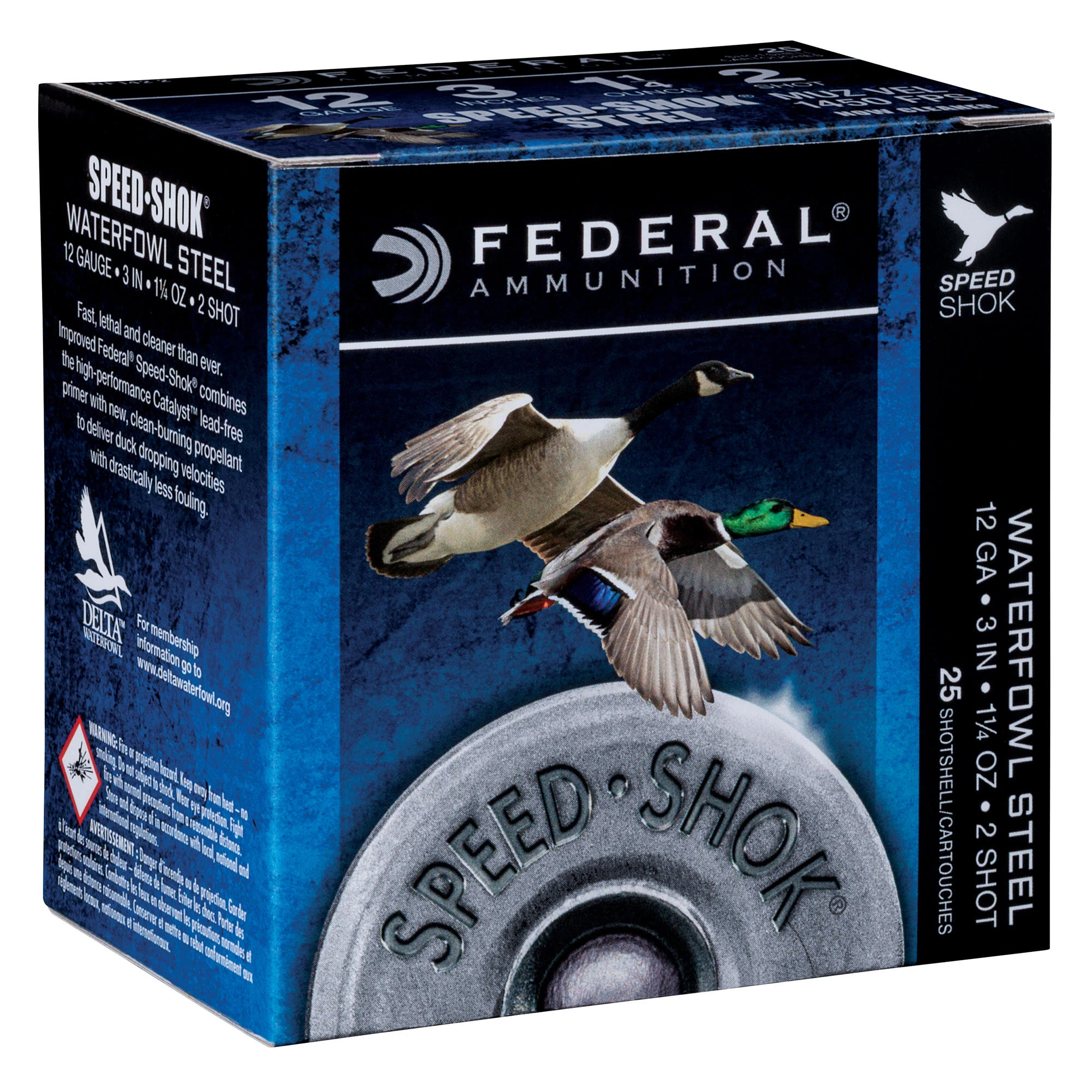 Federal Premium Speed-Shok Steel Waterfowl Loads, 12-ga, 3", 1-1/4 oz, BB