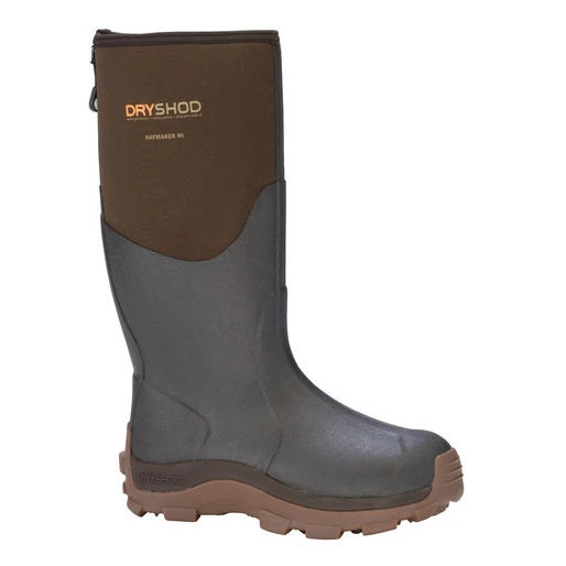 DRYSHOD Haymaker Men's Size 11 Brown Hard Working Tall Waterproof Farm Boots