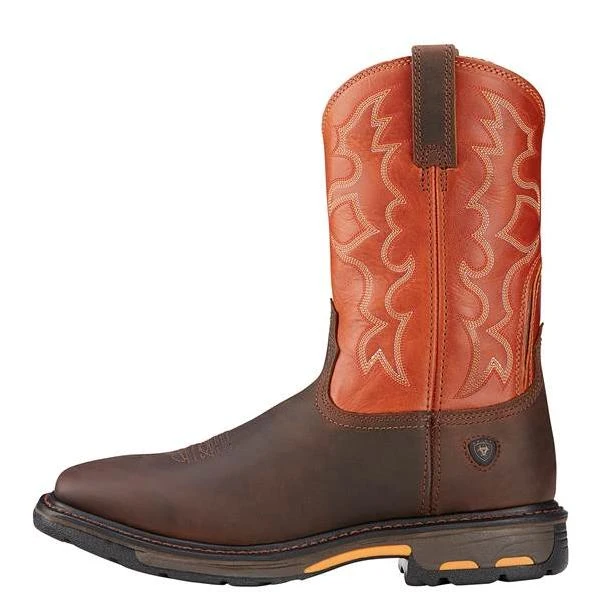 Work Boots Mens Workhog Dark Earth Brick 10005888