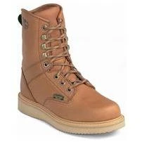 Georgia Boot Men's 8-in. Wedge Work Boots, Size: Medium (11), Brown