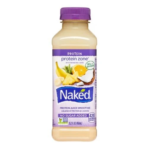 Naked Protein Zone Juice Smoothie - 15.2 oz