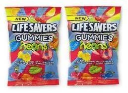 Life Savers Gummies Neons Candy Bag, 7 Oz.