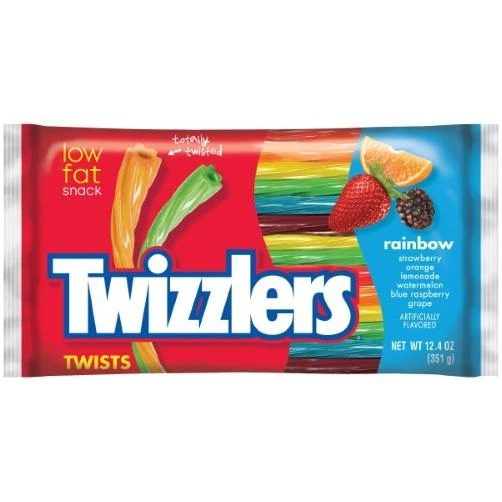 TWIZZLERS RAINBOW TWISTS 12.4OZ