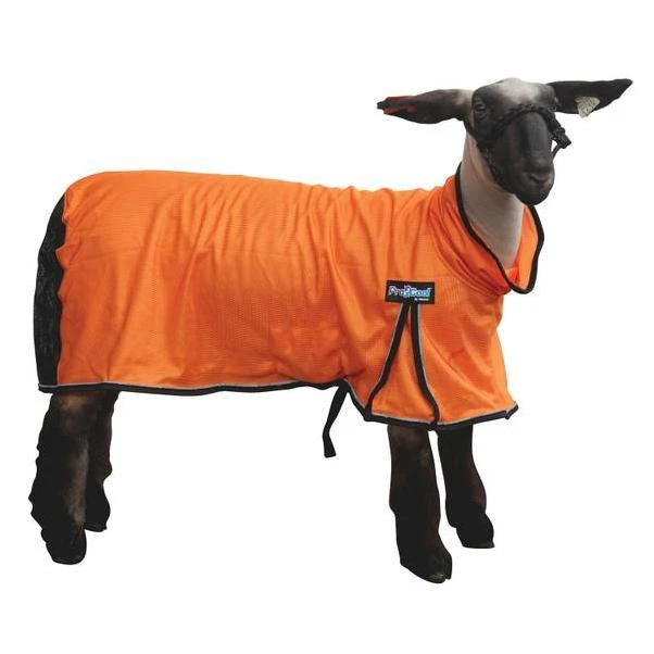 Weaver Livestock Orange ProCool Sheep Blanket with Reflective Piping