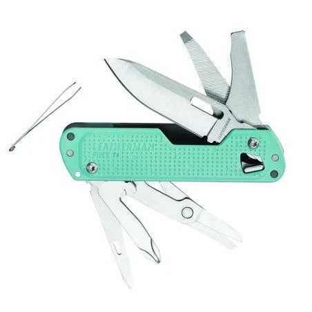 Leatherman FREE T4 Multi-Tool, Colors Color: Arctic