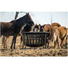 EHB Equine Hay Basket&#44; Gray
