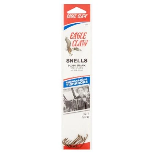 Eagle Claw 031-1 Sne 6Pk Sz1 Brnz C