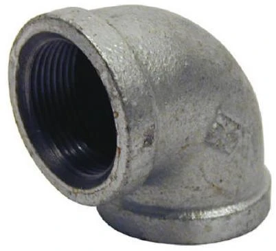 1 In. 90 Degree Galvanized Malleable Iron Elbow Fitting Model 510-005bg