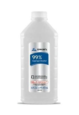 99 Percent Isopropyl Alcohol, 16 Ounce For Cleaning And Disinfecting