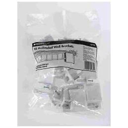 Closetmaid 1782 Wall Brackets With Anchors, White