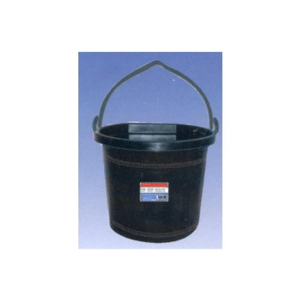 Tuff Stuff Products Kmc-fb100 20 Quart Flat-back Bucket, Impact Resistant, Black
