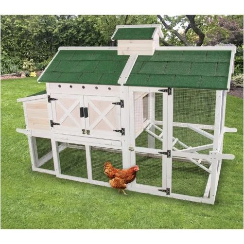 Chicken Chateau Chicken Coop With Outdoor Run And Nesting Box