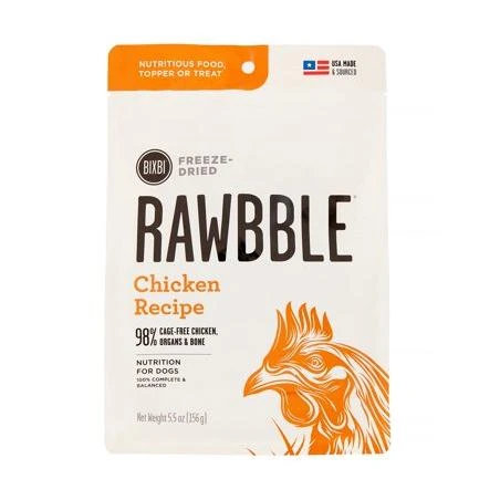 BIXBI RAWBBLE CHICKEN  5.5OZ.