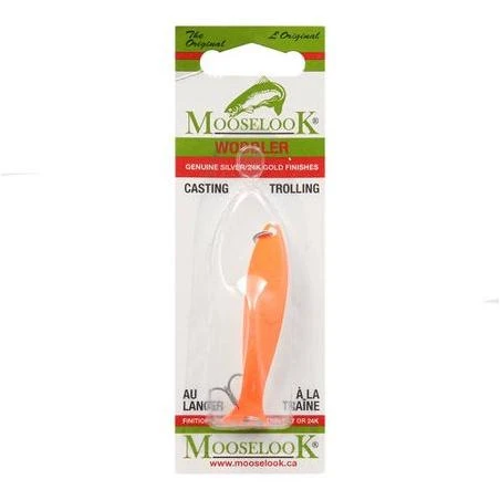 Brecks 16007 Trout Fishing Spoon Mooselook Wobbler 1/6 oz Fl.Or