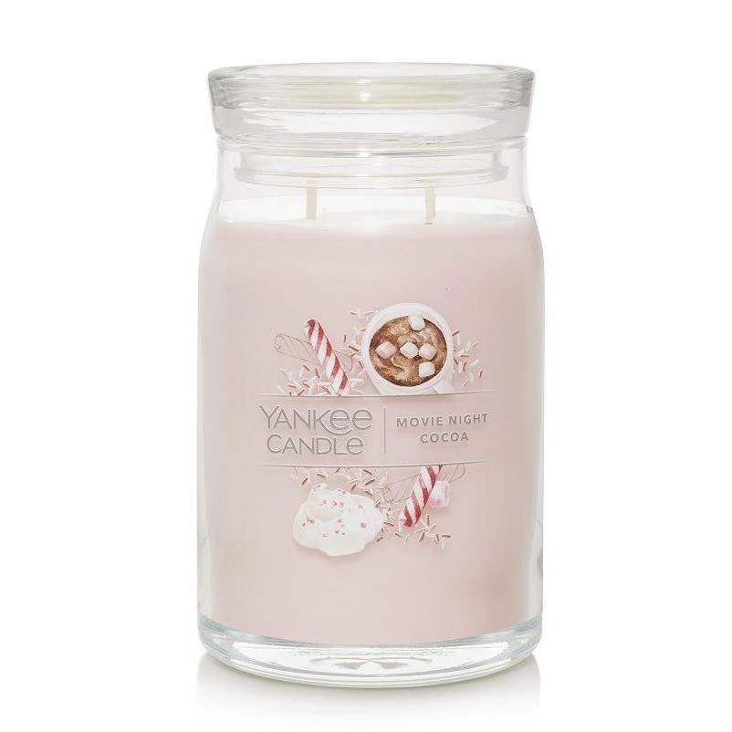 Yankee Candle Movie Night Cocoa Signature 20-oz. Candle Jar, Multicolor