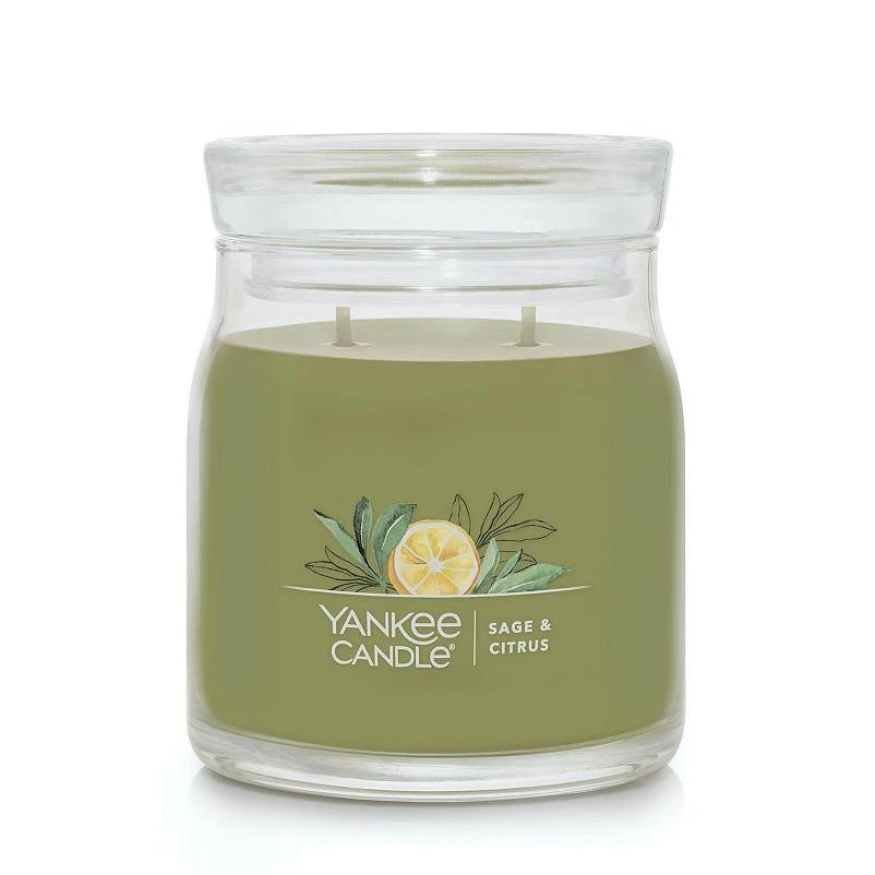 Yankee Candle(R) 13oz. Signature Sage and Citrus(tm) Medium Jar Candle