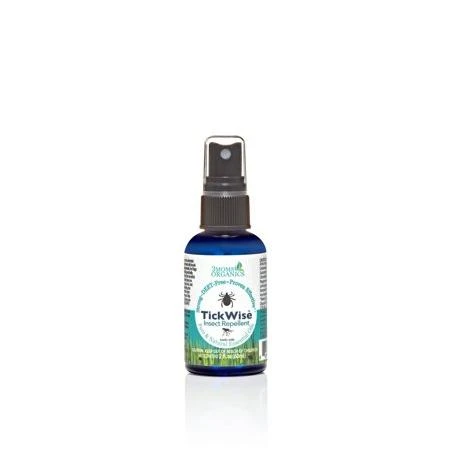 2oz TickWise by 3 Moms Organics, DEET-free, Strong and Proven Effective Natural Tick and Insect repellent
