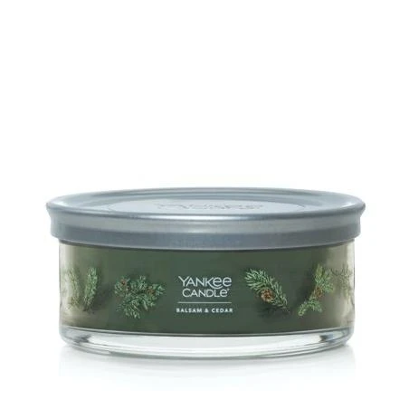 Yankee Candle Balsam & Cedar Signature 3-Wick Tumbler Candle