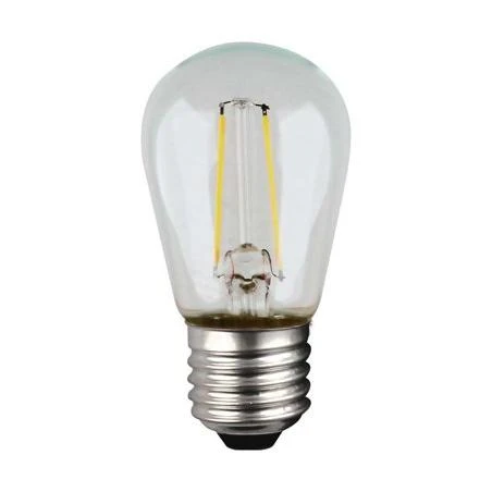 4Pk - Satco 120 Volt S14 LED String Light Replacement Bulb 2700K