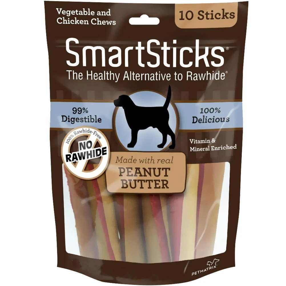 923207 Smartsticks Peanut Butter 10Pk