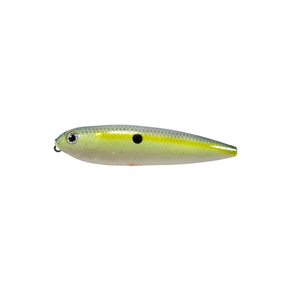 Strike King Kvd Sexy Dawg Topwater Hard Bait Lure 4.5 In. Chartreuse Sexy Shad