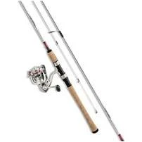 Daiwa Crossfire LT Spinning Combo, 6&#039;6 Length, Medium Power, 2 Piece